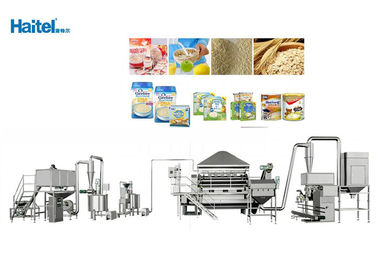 Industrial Baby Food Processing Equipment Working Steam Pressure 0.8mpa