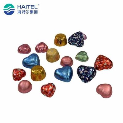 Düz Çikolata 380V için Otomatik Alüminyum Folyo Sarma Paketleme Makinesi