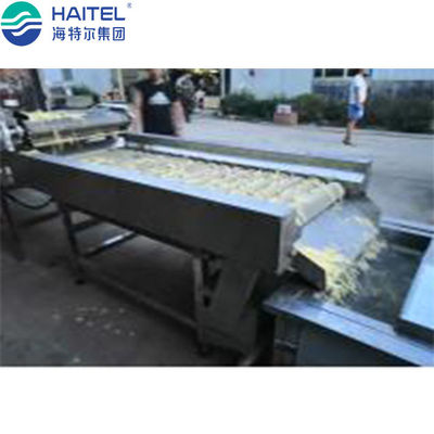 Fabrika 380v İçin 500kg / H Endüstriyel Dondurulmuş Patates Kızartması Yapma Makinesi